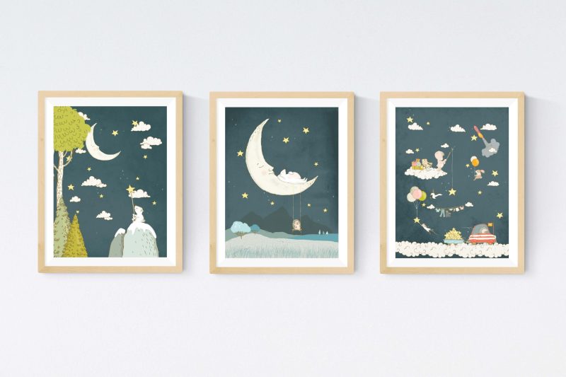 Dream on Nursery Illustrations to download